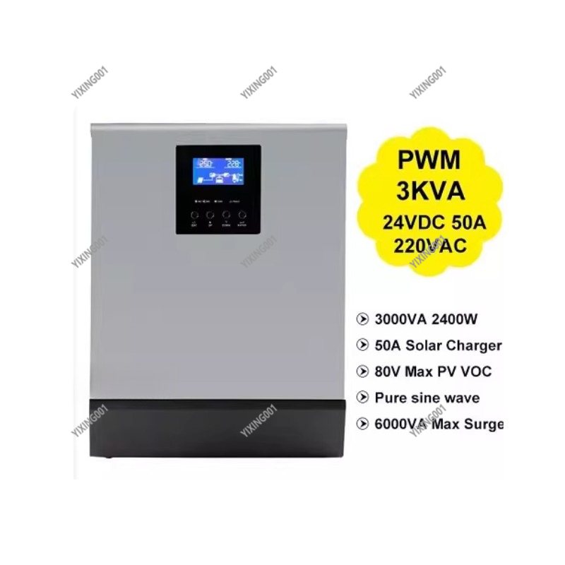 Charge Controller Solar - Inversor Solar de 3KVA/2400W 24V -