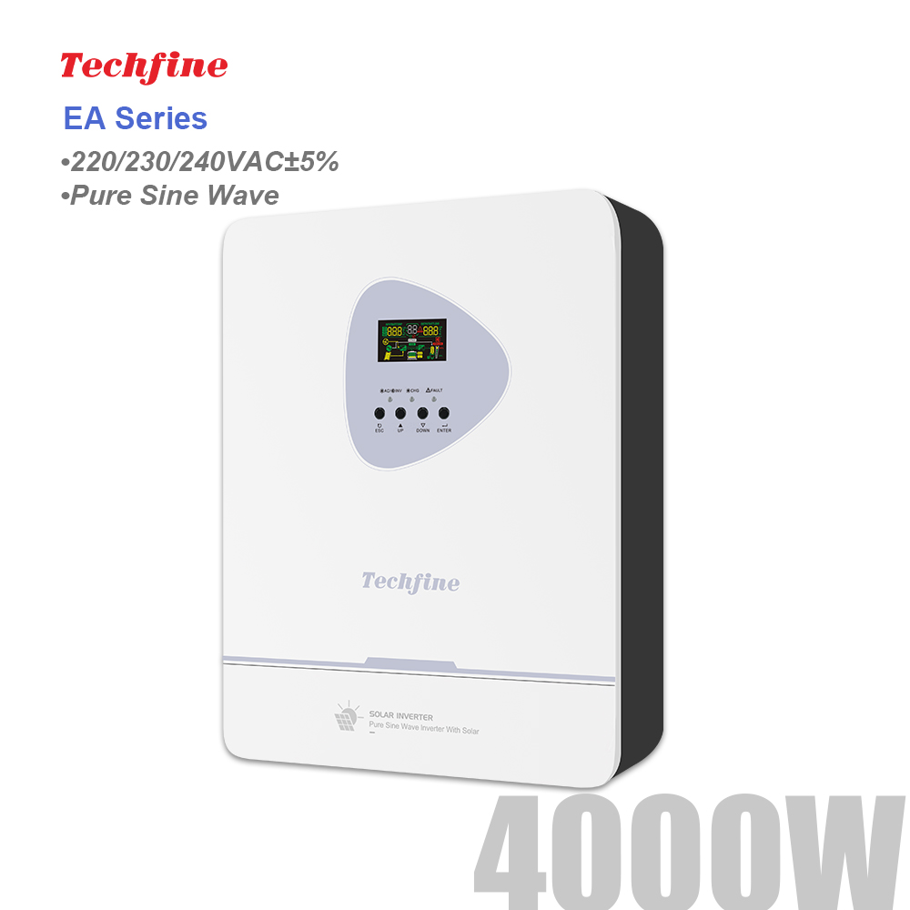 Charge Controller Solar - Inversor Solar Techfine de 4KW para