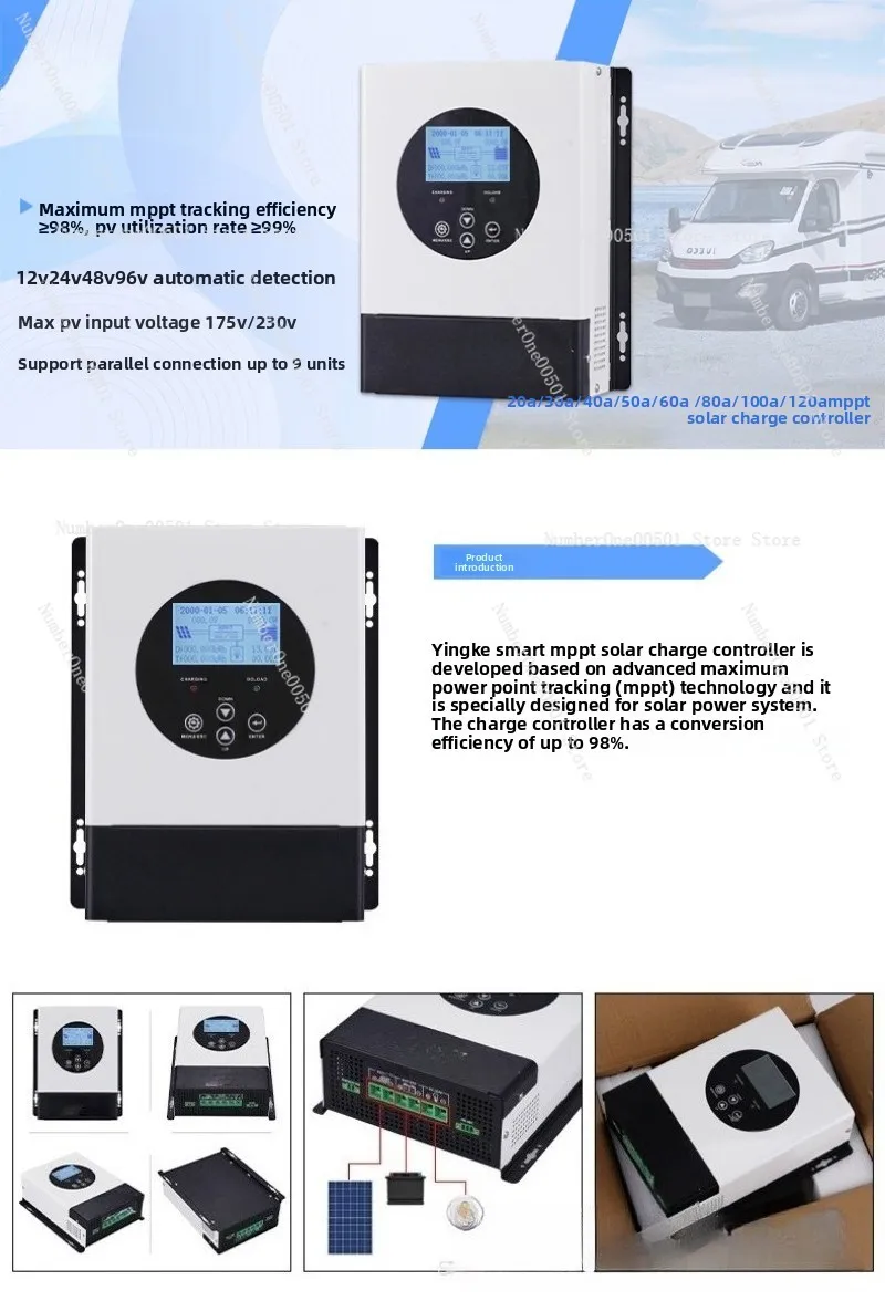 Controlador de carga solar MPP - Charge Controller Solar reseña y precio