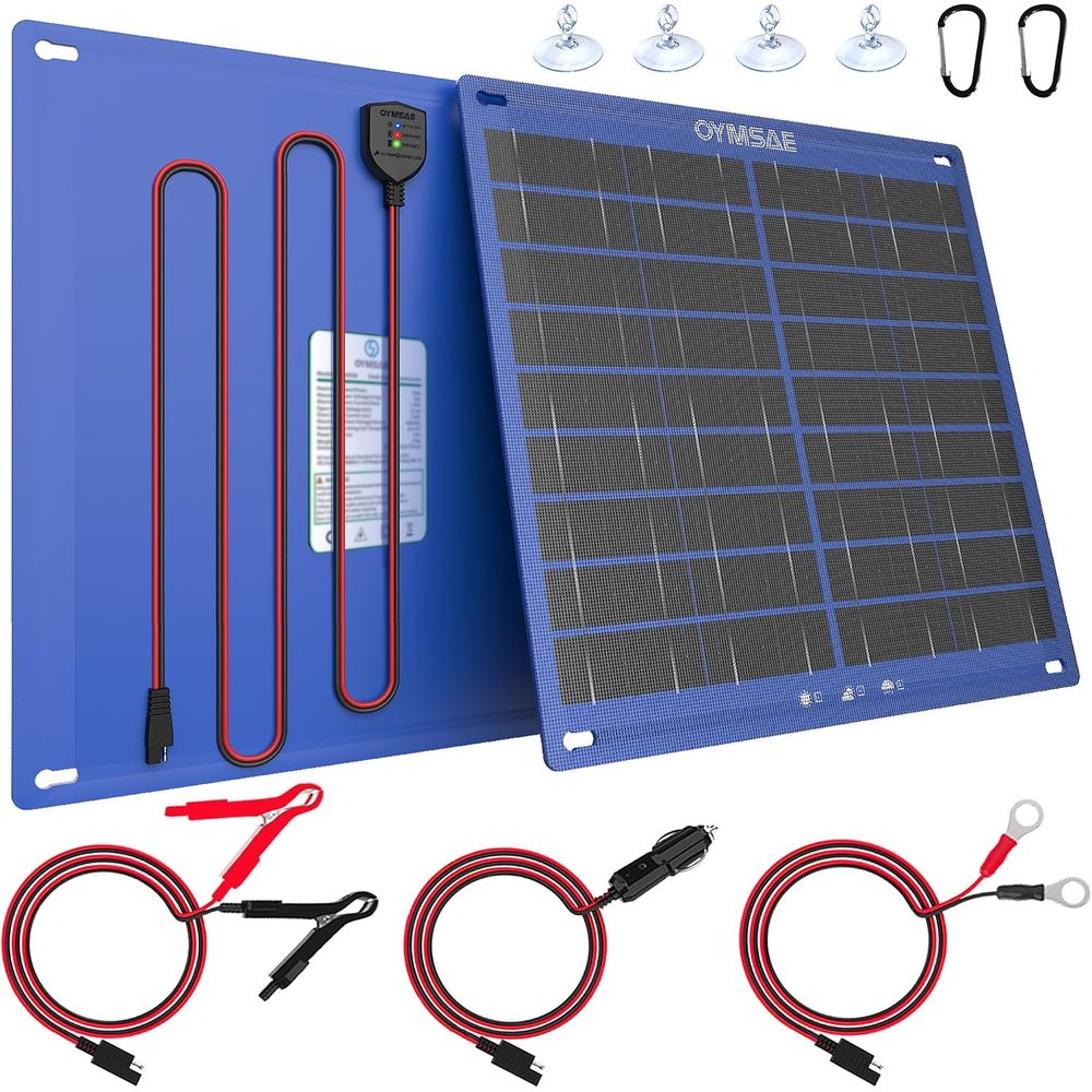 Cargador de Batería Solar para - Solar Panel reseña y precio