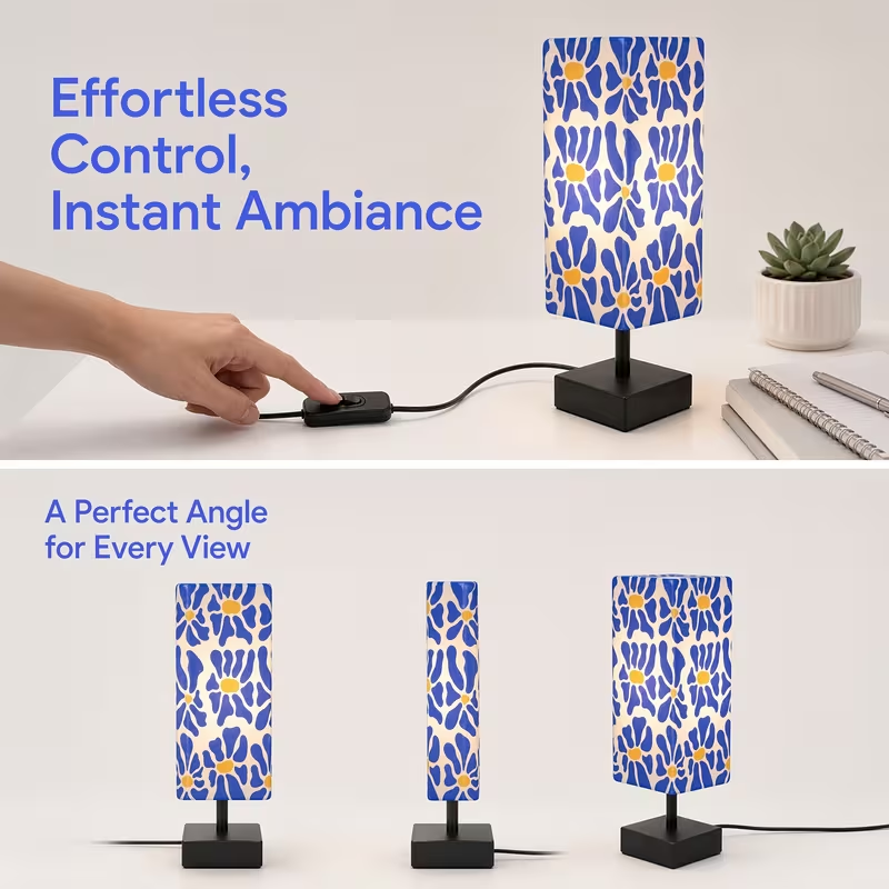 Lámpara de mesa moderna con di - Solar Lamp reseña y precio