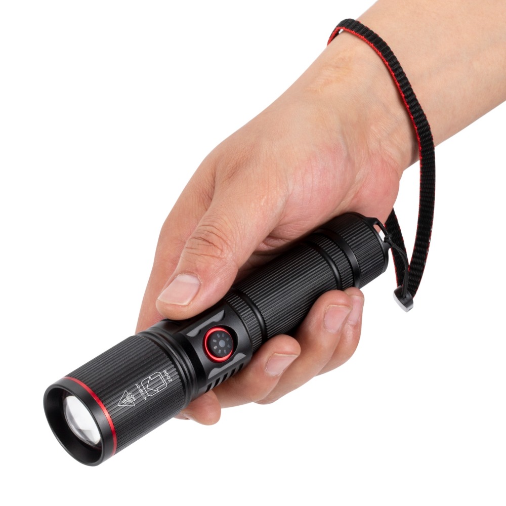 Potente linterna LED tipo C re - Energy Monitor Meter reseña y precio